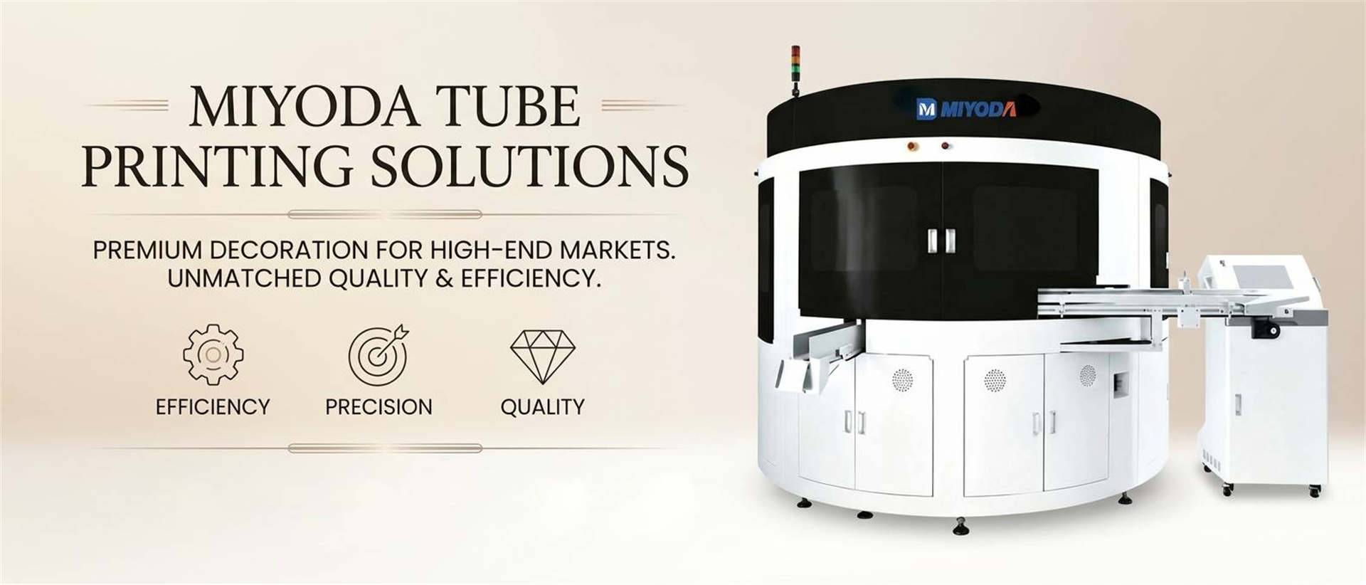 Automatic tube silk screen printing machine for cosmetic and pharmaceutical tubes Automatic tube screen printing machine for cosmetic and pharmaceutical soft tubes