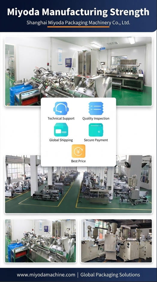 Contact with Miyoda packaging machine