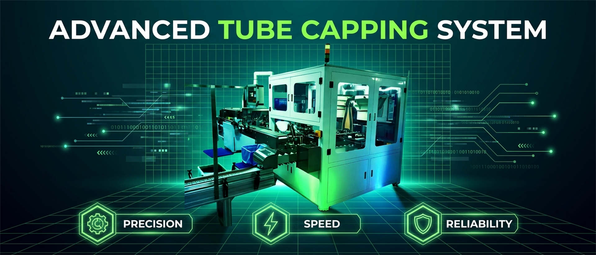 Tube Compact Machine Tube Capping Machine - Automatic Sealing Equipment | Miyoda