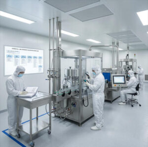 how to upgrade a vial filling line for sterile production