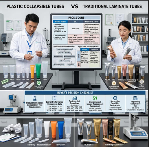plastic collapsible tube pros and cons
