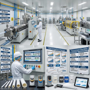 plastic tube extrusion machine
