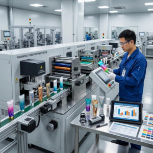 tube printing machine for production line