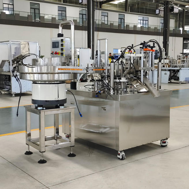 Toothpaste filling and sealing machines