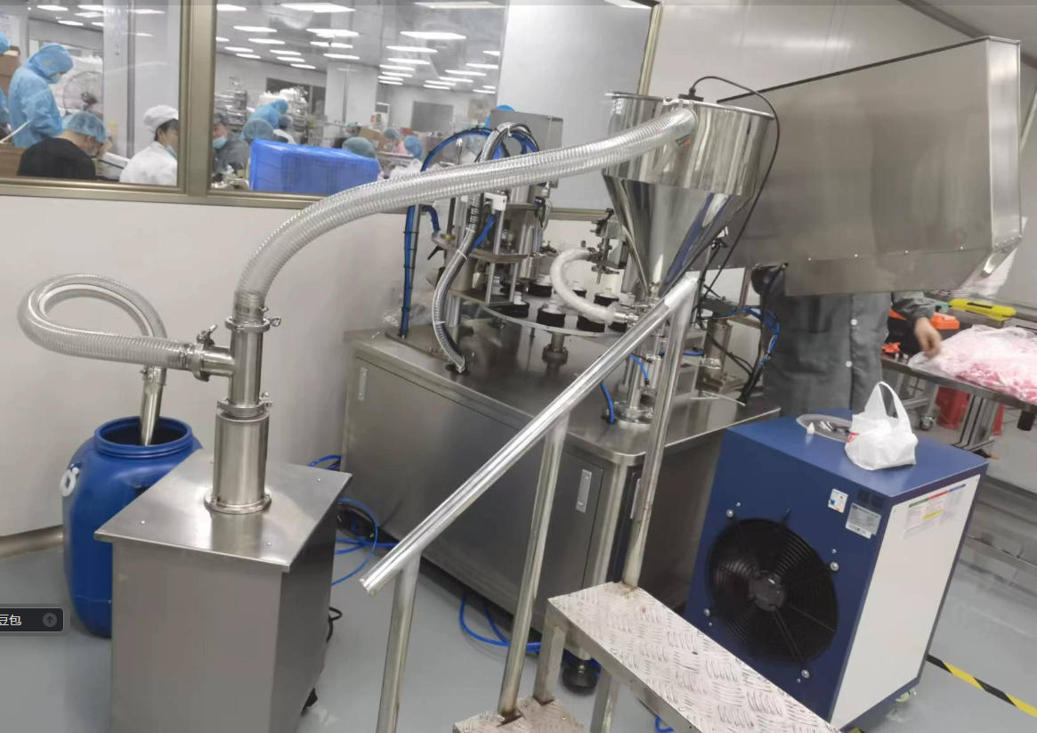 cream tube sealing machine